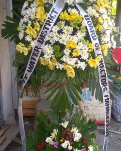 Multi-Color Standing Sympathy Wreath